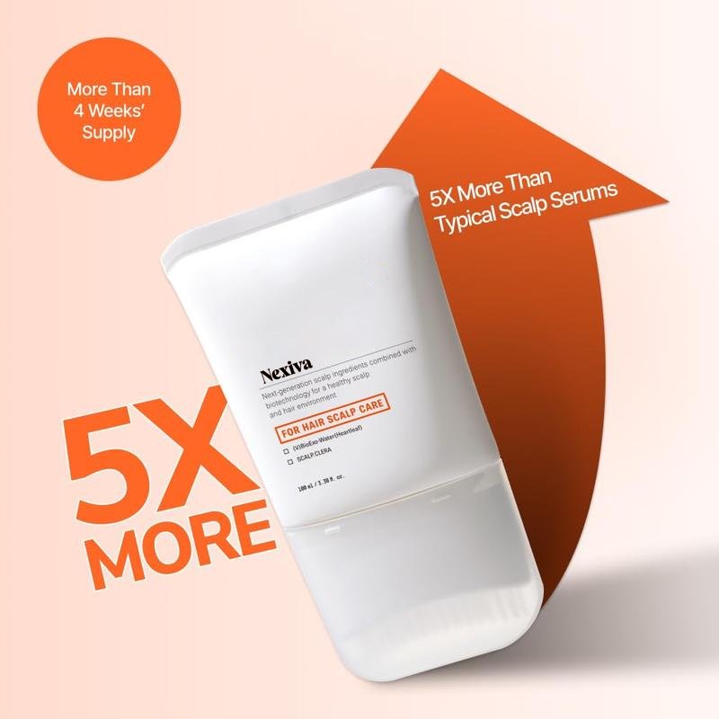 Nexiva Hair Growth Serum with Built in Brush