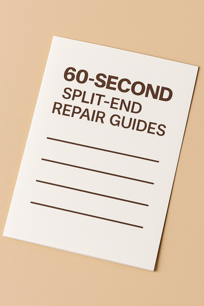 60-Second Split-End Repair Map
