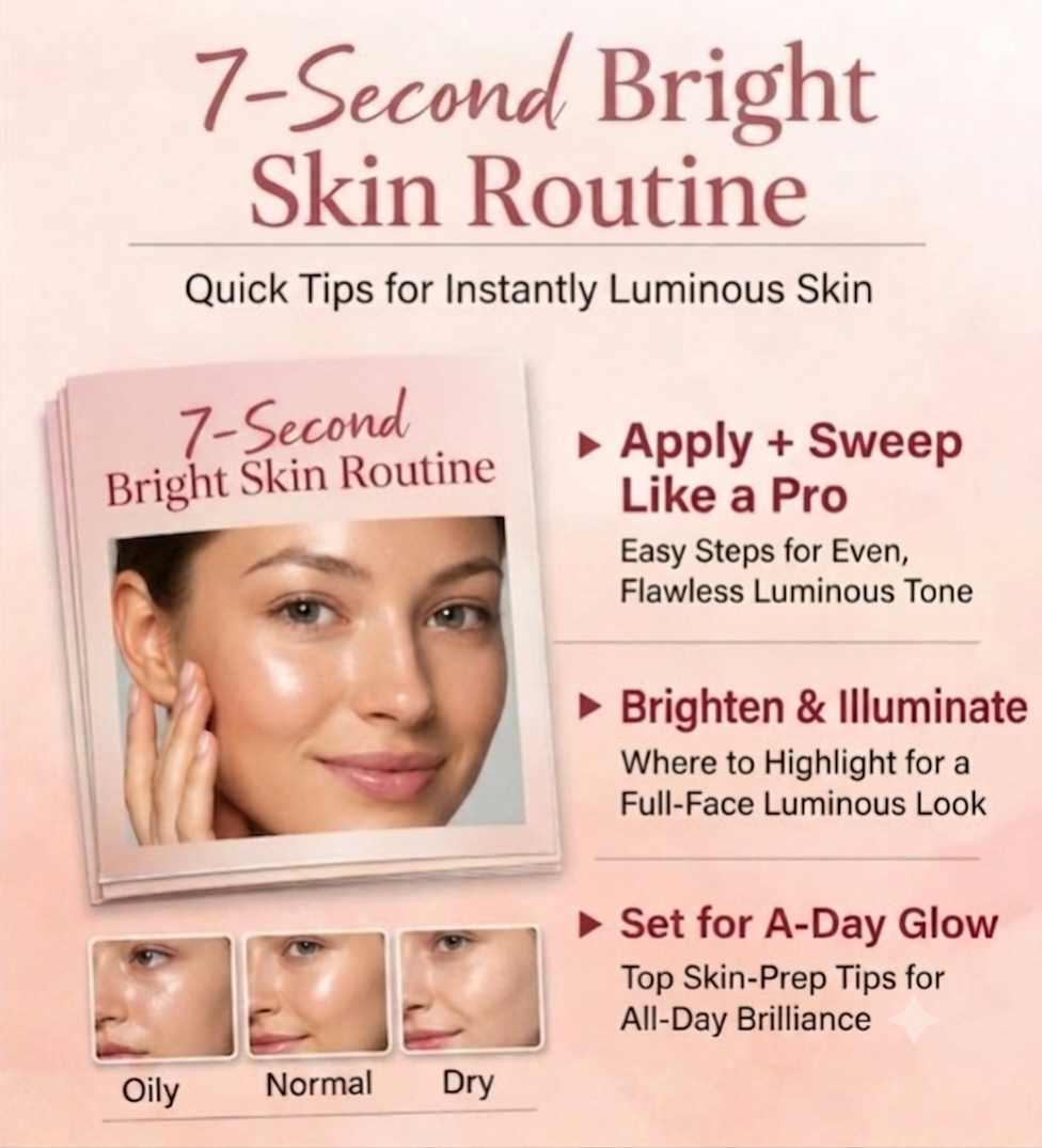 7 Second Bright Skin Routine Mini Guide (PDF)