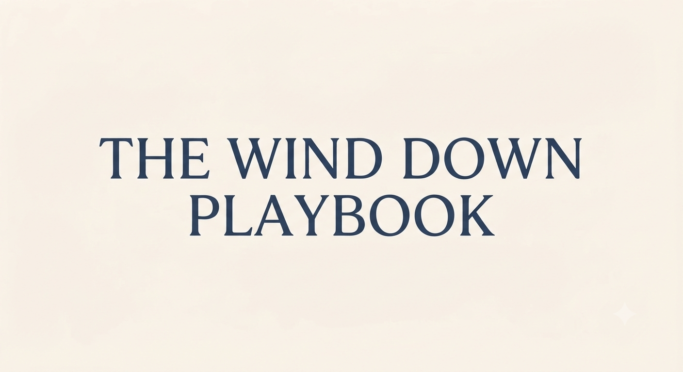 The Wind-Down Playbook (PDF)