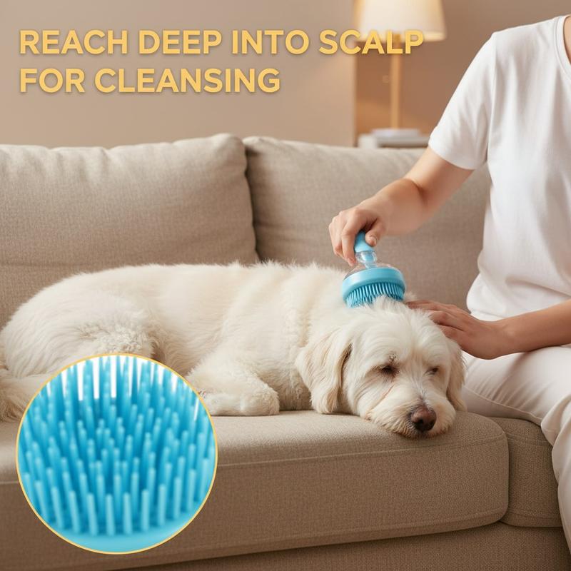 Nexiva Suds Brush — 2-in-1 Bath & Deshedding Brush