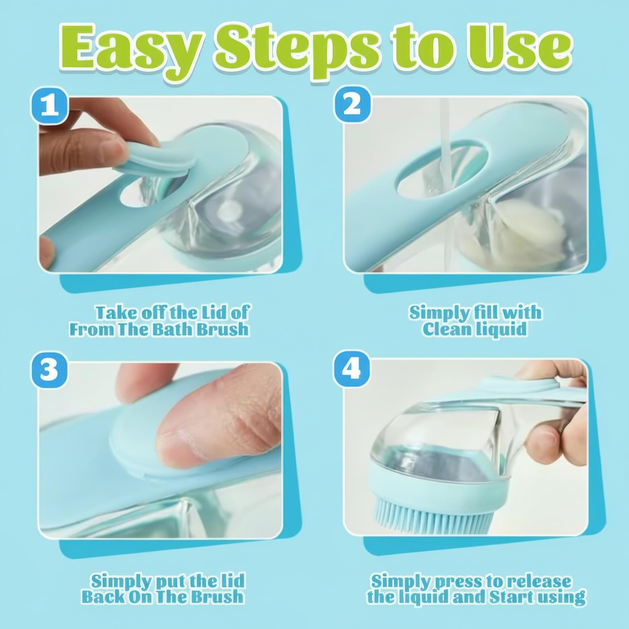 Nexiva Suds Brush — 2-in-1 Bath & Deshedding Brush