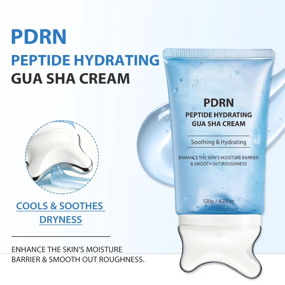 Nexiva PDRN Jawline Sculpting Gua Sha Glass Gel Cream