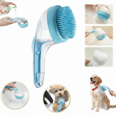 Nexiva Suds Brush — 2-in-1 Bath & Deshedding Brush